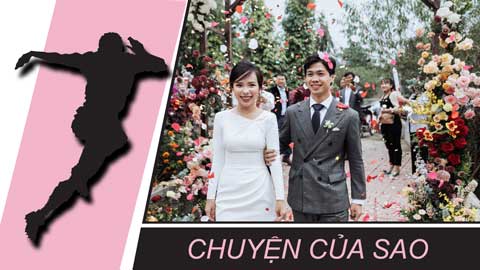 Chuyện của sao 1/1: Đón năm mới 2021, Công Phượng đăng loạt ảnh cưới đẹp lung linh