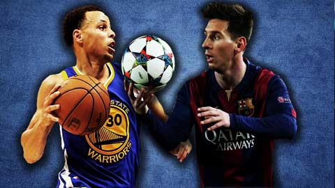 Ngỡ ngàng kỹ năng chơi bóng rổ cực đỉnh của Messi