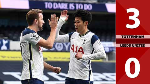 Tottenham 3-0 Leeds United: Son-Kane cùng nổ súng, thầy trò Mourinho áp sát Liverpool và M.U