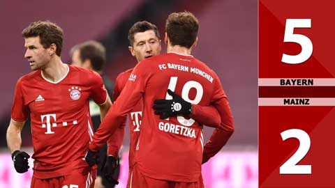 Bayern 5-2 Mainz (Vòng 14 Bundesliga 2020/21)