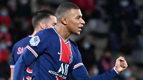 Mbappe đột phá qua 2 cầu thủ Brest trước khi kiến tạo cho Icardi ghi bàn