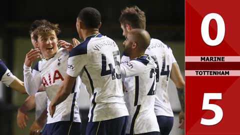 Marine 0-5 Tottenham Hotspur (Vòng 3 FA Cup 2020/21)