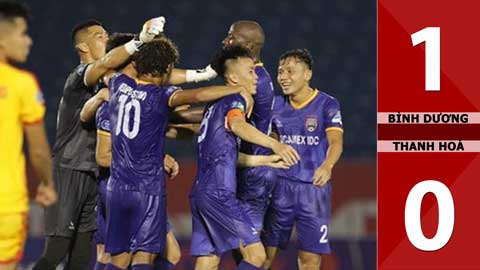 Bình Dương 1-0 Thanh Hoá  (Vòng 1 V.League 2021)