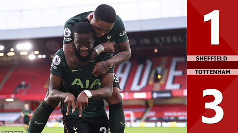 Sheffield United 1-3 Tottenham: Son Heung Min, Harry Kane lại tỏa sáng, Spurs vào Top 4