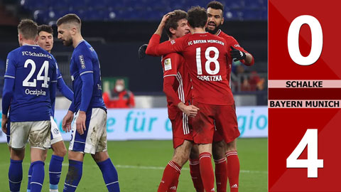 Schalke 0-4 Bayern Munich (Vòng 18 Bundesliga 2020/21)