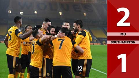 Wolves vs Arsenal: 2-1, ngỡ ngàng 2 thẻ đỏ, Pháo thủ thất thủ