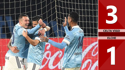 Celta Vigo vs Elche: 3-1 (Vòng 23 La Liga 2020/21)