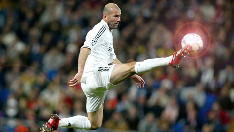 Xem mãi không chán những pha đỡ bóng của thiên tài Zidane