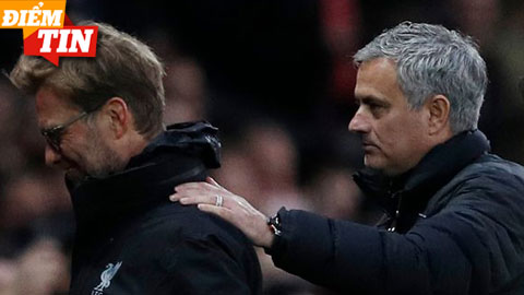 Điểm tin 15/2: Klopp và Mourinho trở thành HLV dễ 'bay ghế' nhất Premier League