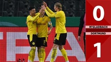 M'gladbach vs Borussia Dortmund: 0-1 (Tứ kết cúp Quốc gia Đức 2020/21)