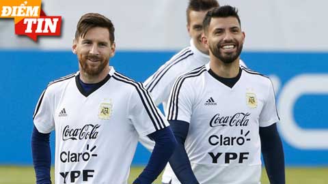 Điểm tin 5/3: Messi có thể tái hợp với Aguero tại Barca
