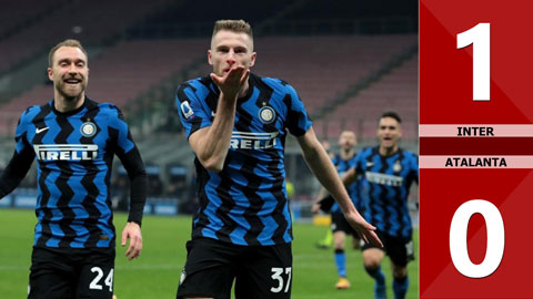 Inter vs Atalanta: 1-0 (Vòng 26 Serie A 2020/21)