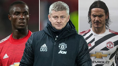 Cavani và Bailly khiến phòng thay đồ MU dậy sóng