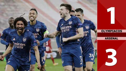 Olympiakos vs Arsenal: 1-3, Pháo thủ vùi dập đội nhà