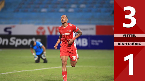 Viettel vs Becamex Bình Dương: 3-1 (Vòng 3 V.League 2021)