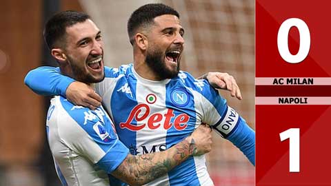 AC Milan vs Napoli: 0-1 (Vòng 27 Serie A 2020/21)