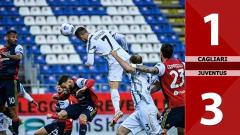 Cagliari vs Juventus: 1-3 ( Vòng 27 Serie A 2020/21)