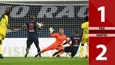 PSG vs Nantes: 1-2 (Vòng 29 Ligue 1 2020/21)