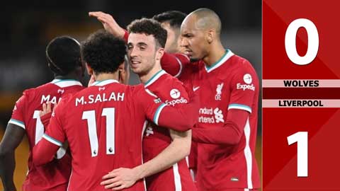 Wolverhampton vs Liverpool: 0-1, Liverpool tìm lại chiến thắng 