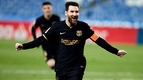 Messi đi vào lịch sử sau chiến thắng rực rỡ trước Sociedad