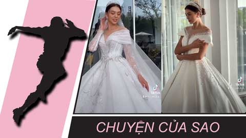 Chuyện của sao 23/3: Bạn gái thủ môn Bùi Tiến Dũng bất ngờ khoe ảnh váy cưới