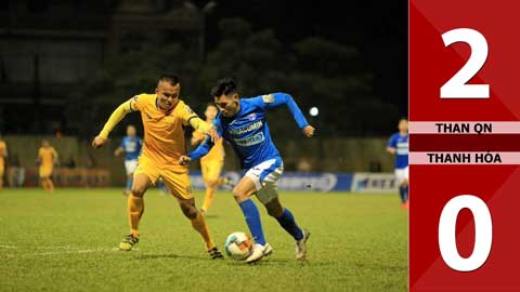 Than QN vs Thanh Hóa: 2-0 (Vòng 5 V.League 2021)