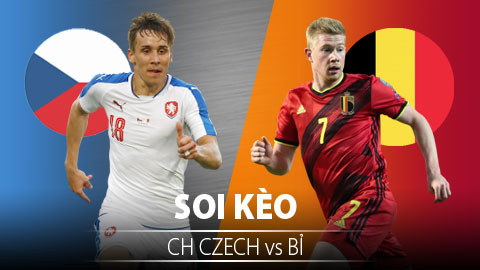 TỶ LỆ và dự đoán kết quả Czech vs Bỉ