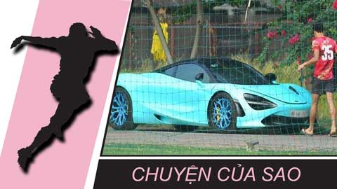 Chuyện của sao 31/3: Thủ môn Bùi Tiến Dũng lái siêu xe 25 tỷ đến sân tập
