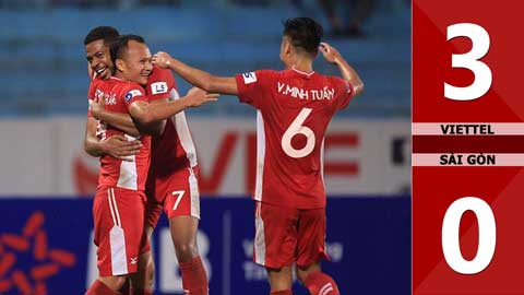 Viettel 3-0 Sài Gòn (Vòng 7 V.league 2021)