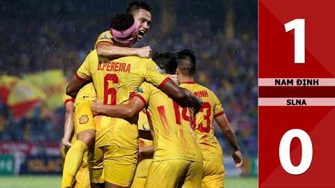 Nam Định vs SLNA: 1-0 (Vòng 7 V.League  2021)