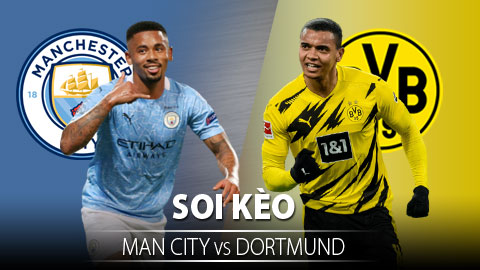 TỶ LỆ và dự đoán kết quả Man City vs Dortmund