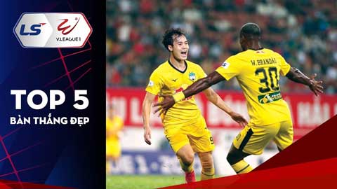 Top 5 siêu phẩm miễn chê tại vòng 8 V.League