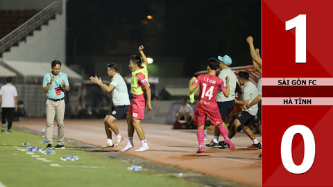 Sài Gòn FC vs Hà Tĩnh: 1-0 (Vòng 9 V.League 2021)