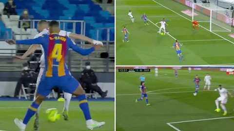 Benzema đánh gót ghi bàn điệu nghệ tại trận El Clasico