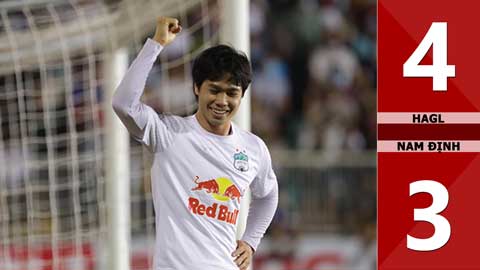 HAGL vs Nam Định: 4-3 (Vòng 9 V.league 2021)
