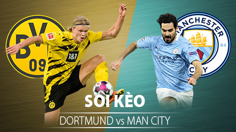 TỶ LỆ và dự đoán kết quả Dortmund vs Man City