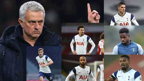 8 ngôi sao Tottenham sắp bị HLV Mourinho tống khứ