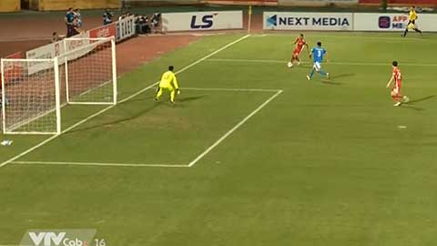 Duy Khánh phản lưới nhà (Viettel 1-0 Than Quảng Ninh)