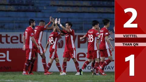 Viettel vs Than Quảng Ninh: 2-1 (Vòng 10 V.League 2021)