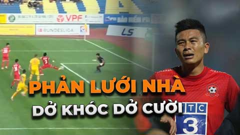 Những pha phản lưới nhà dở khóc dở cười tại V.League 2021