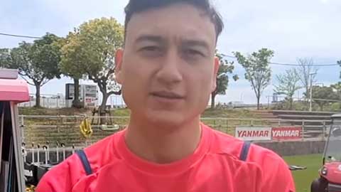 Văn Lâm nói gì sau buổi tập đầu tiên với Cerezo Osaka