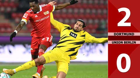 Dortmund vs Union Berlin: 2-0 (Vòng 30 Bundesliga 2020/21)