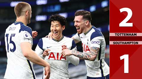 Tottenham vs Southampton: 2-1, 2 siêu sao tỏa sáng Gà trống cất tiếng gáy vang