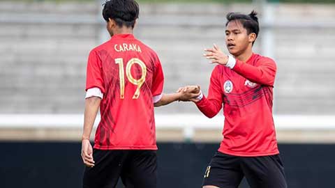 Cầu thủ 17 tuổi của Indonesia lập hat-trick trong vòng 6 phút