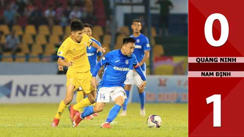 Than Quảng Ninh vs Nam Định: 0-1 (Vòng 11 V.league 2021)