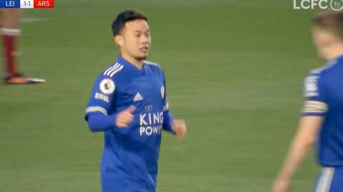 'Sao ĐT Thái Lan' phá lưới Arsenal, cứu nguy cho U23 Leicester City