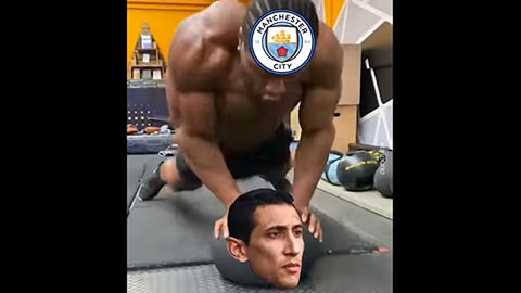 Clip chế: Neymar, Di Maria bị Man City giã cho tơi tả