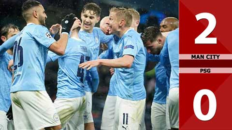 Man City vs PSG: 2-0 (chung cuộc 4-1), thầy trò Guardiola hiên ngang vào chung kết Champions League
