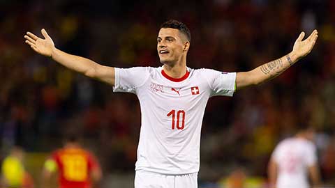 Ngôi sao EURO 2020: Granit Xhaka (ĐT Thụy Sỹ)