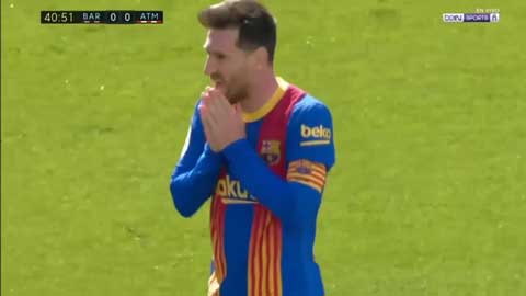 Messi đi bóng từ giữa sân solo qua 7 cầu thủ của Atletico